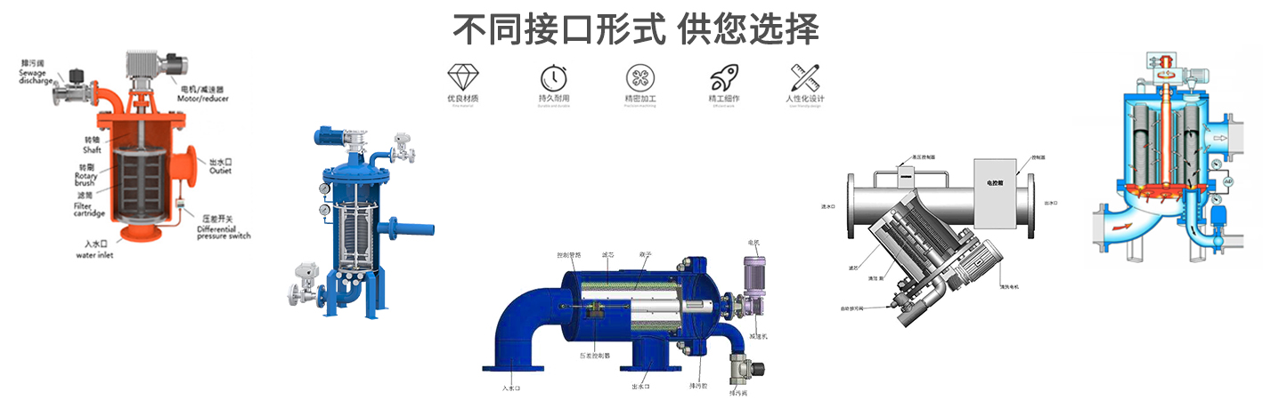 直角式全自动自清洗过滤器DN300