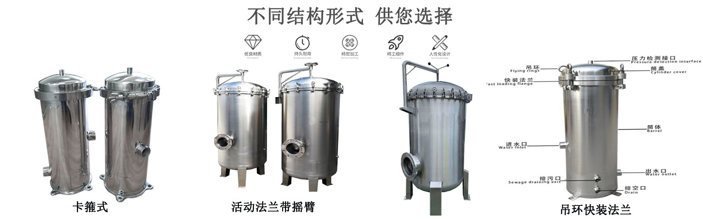 40寸5芯大通量保安过滤器